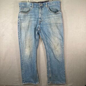 Levis Signature Workwear Jeans Mens‎ 38x30 Distressed Paint Stained